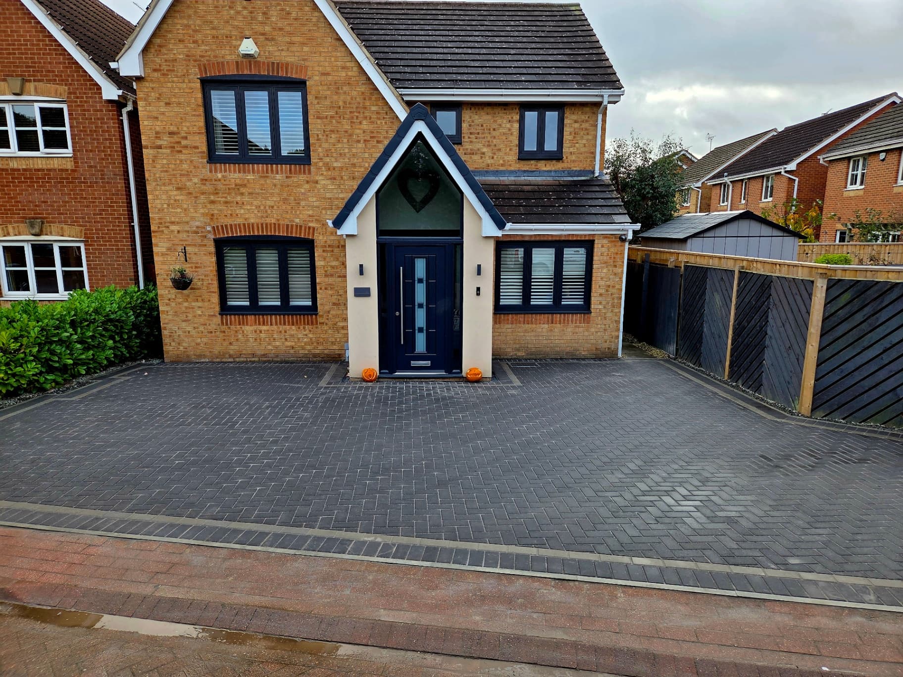 Block paving driveway Sheffield