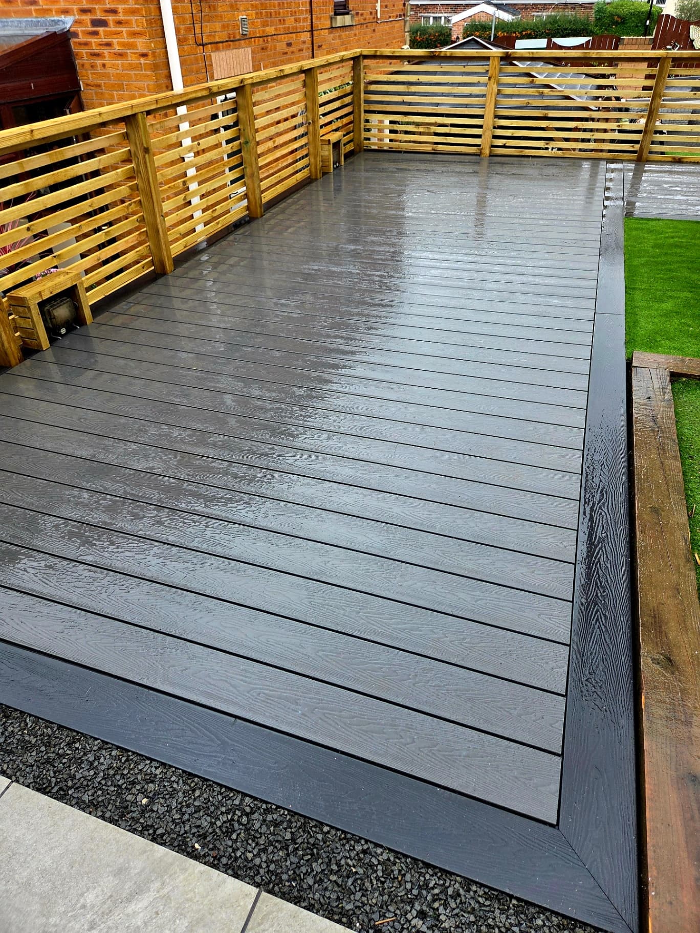 Large composite decking Sheffield